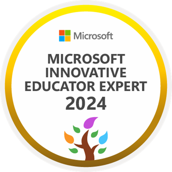 Microsoft Innovative Educator Expert 2023–2024